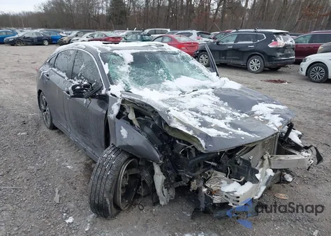 2016 Honda Civic Ex-L from USA, damaged, VIN 2HGFC1F74GH651215